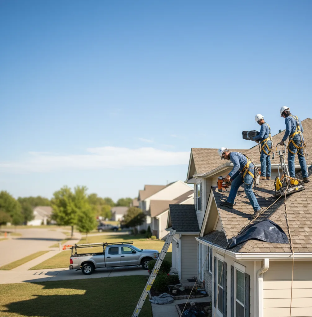 Roof Repair in Goodview